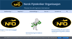 Desktop Screenshot of nfo.no